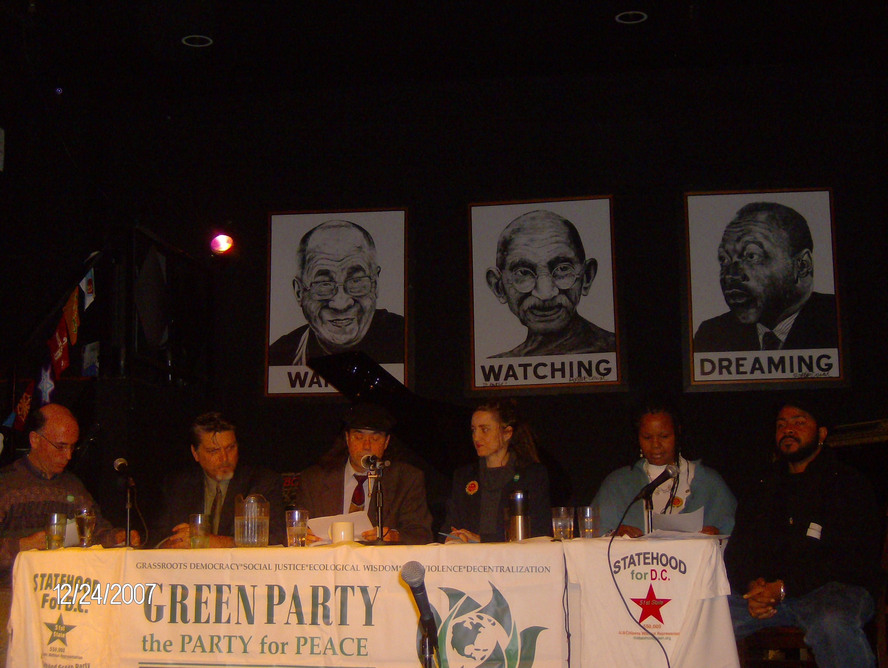 DC Statehood Green Party Presidential Forum