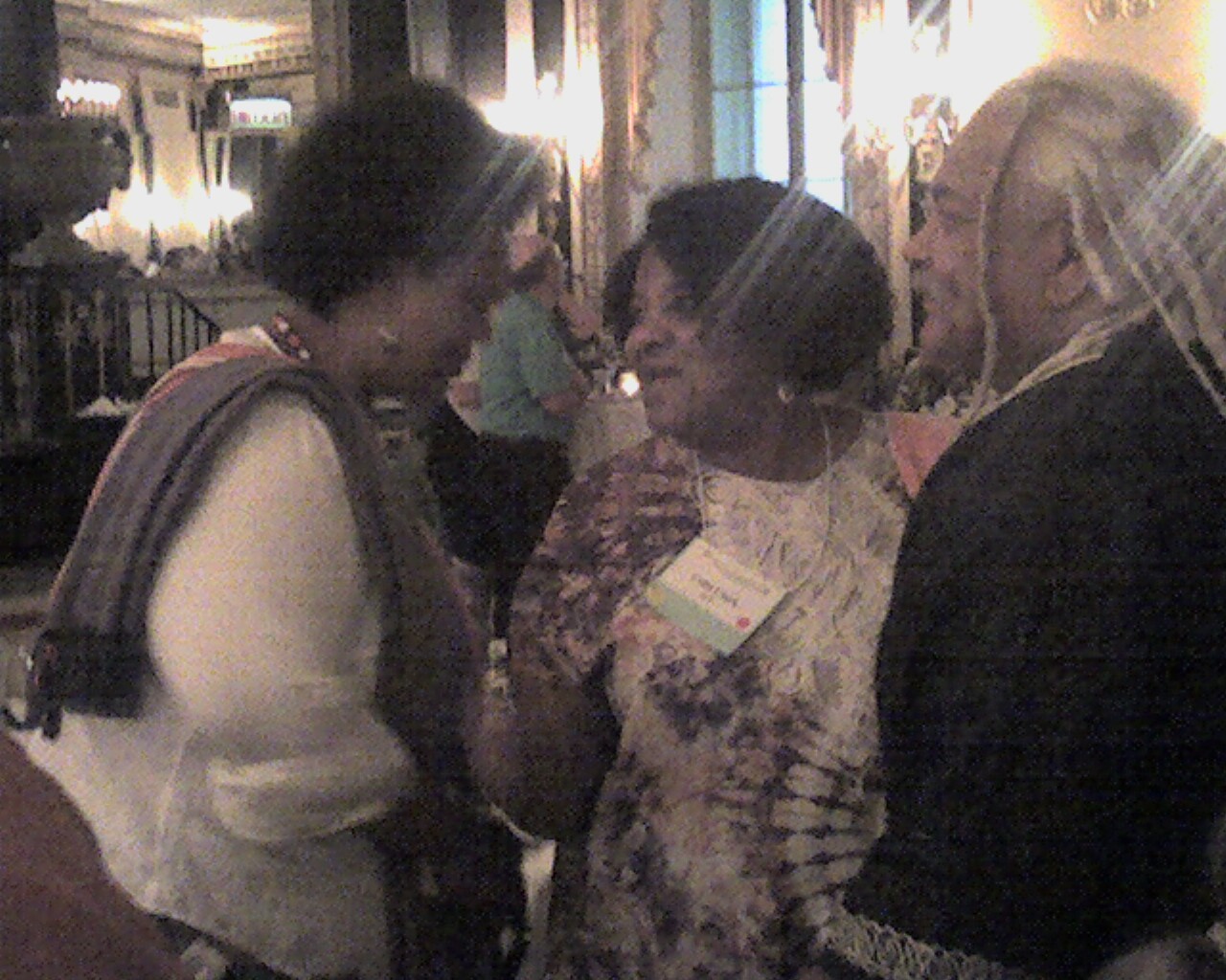 Kinamo Curry, Coila Clark, and George Martin. Chicago 2008