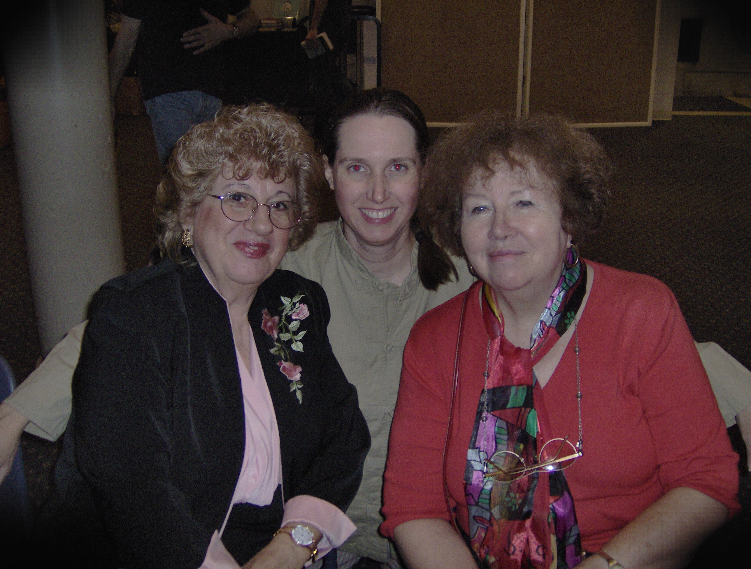Ellen Mariani, Kimberly Wilder and Louann Person at 9-11 Truth Event