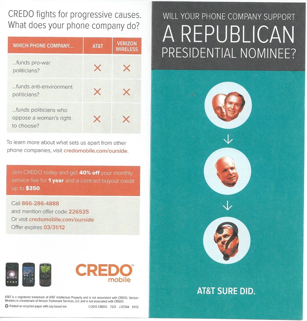 Credo War-monger Credo war-monger